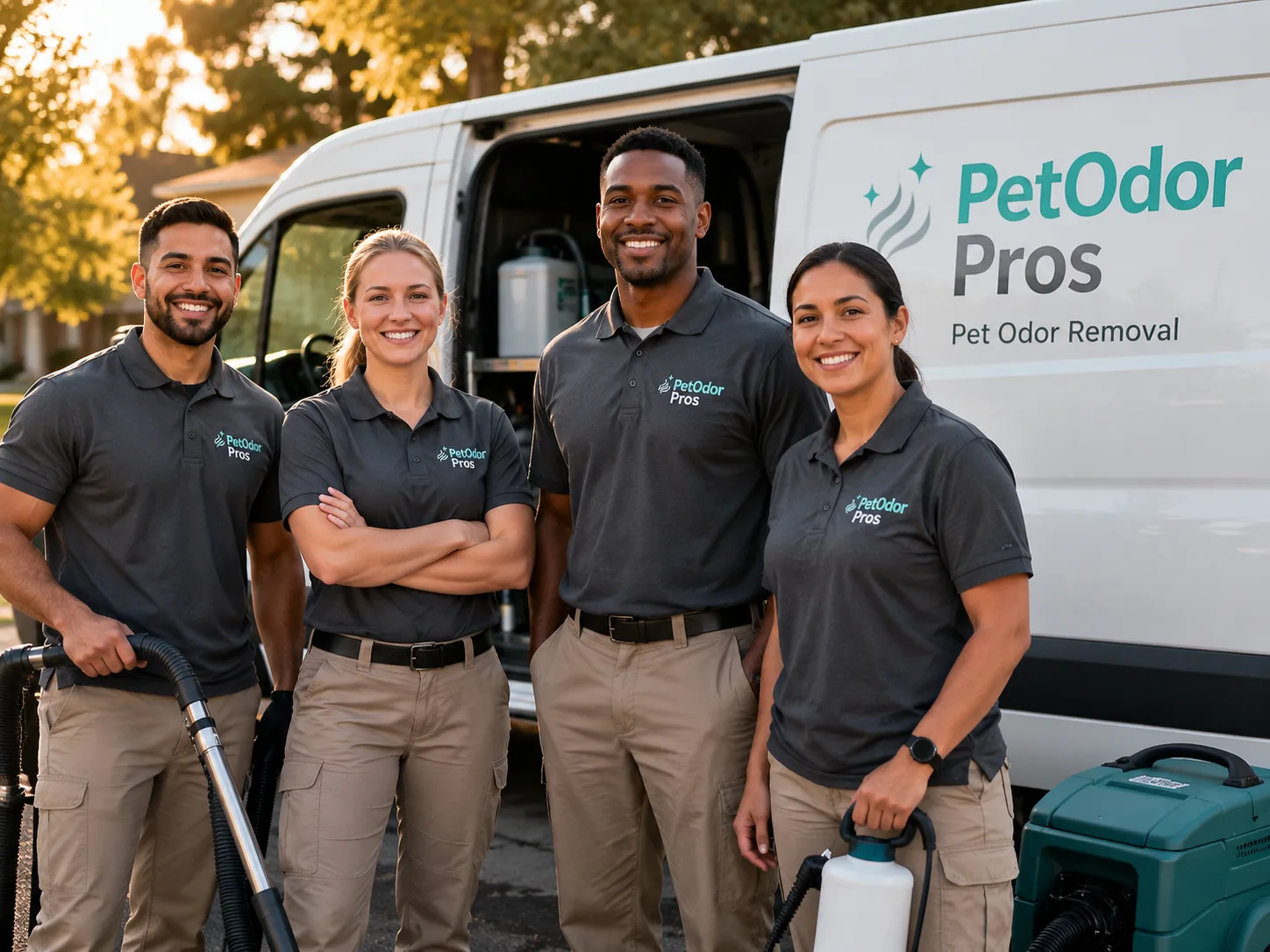 Pet Odor Removal team serving Oracle, AZ